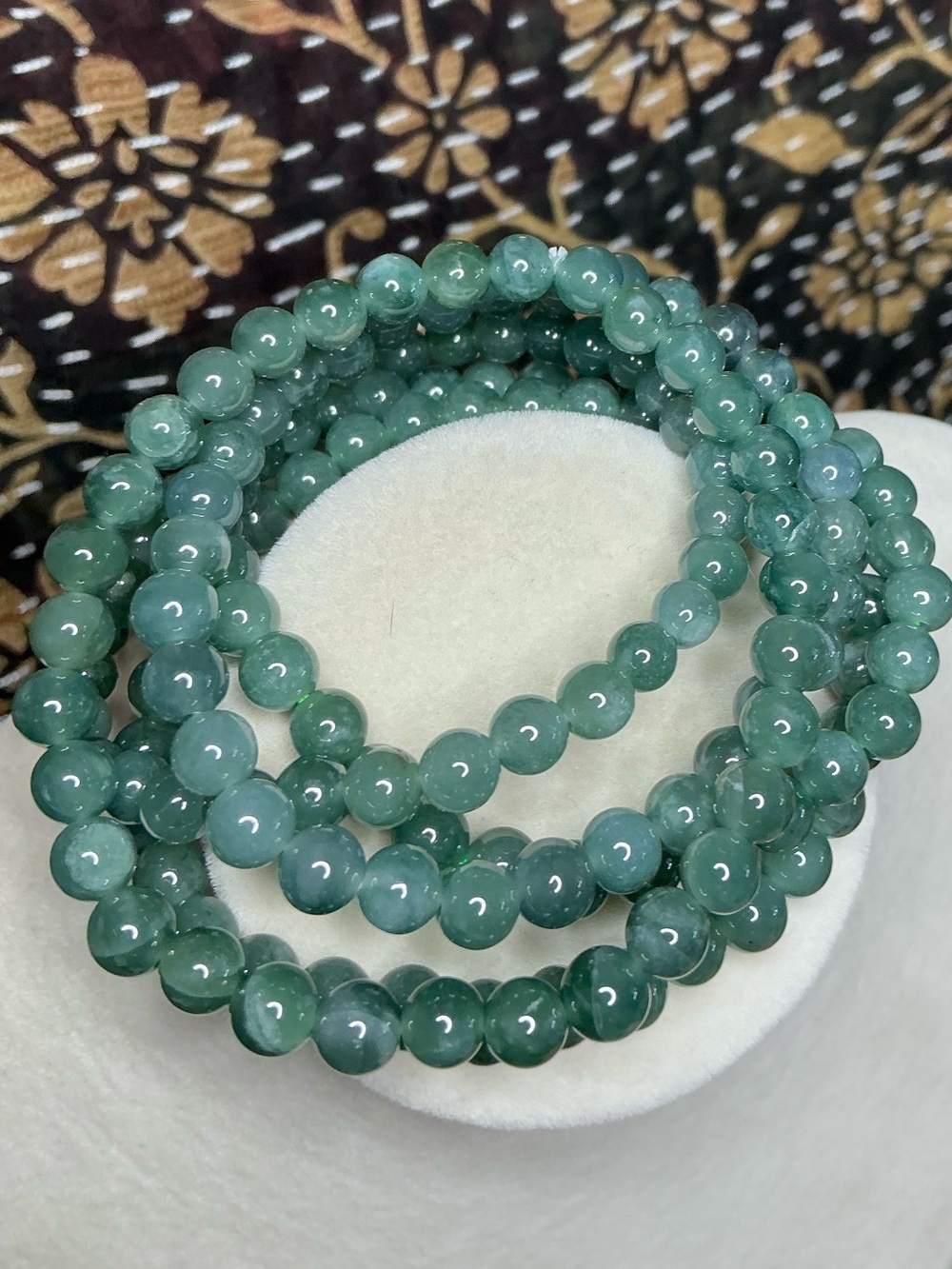 Blue Water Jade 6mm